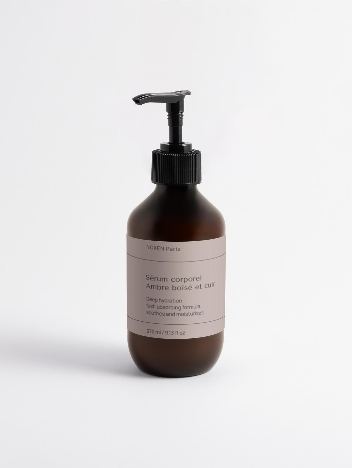 Sérum corporel - Ambre boisé & cuir